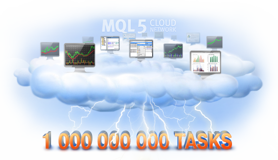 Миллиард выполненных задач в MQL5 Cloud Network