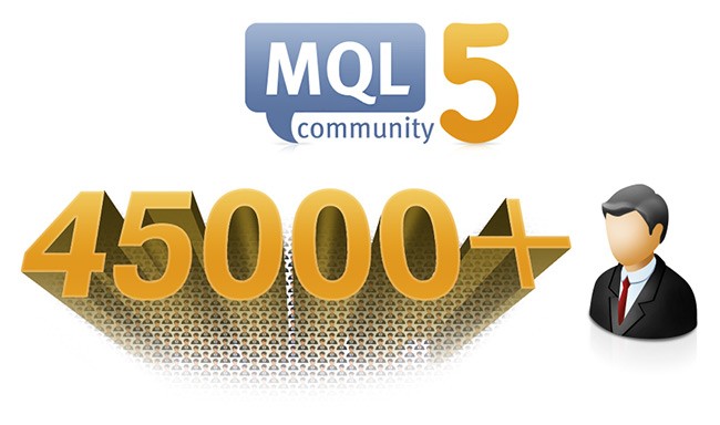 MQL5.com Hits 45 000 Users in November!