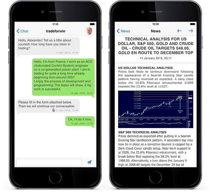  新版MetaTrader 4 iOS：加强新闻功能，更新聊天功能并支持64位架构