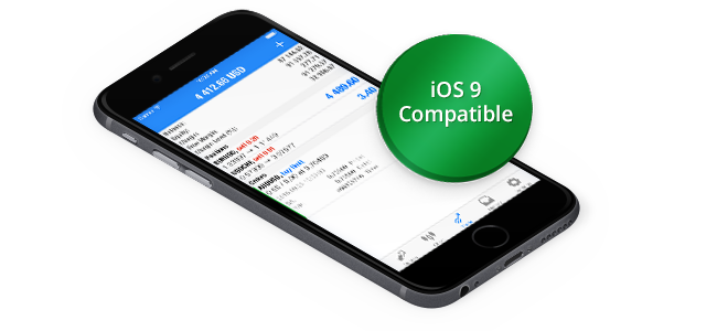 MetaTrader 5 iOS build 1167