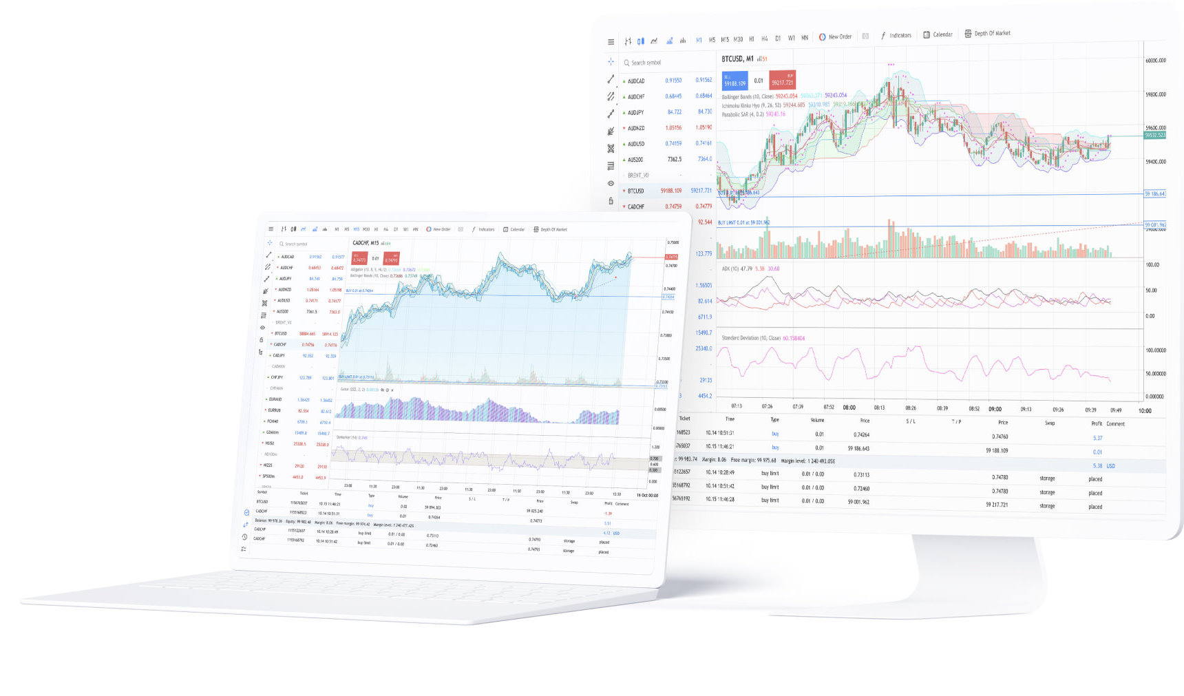 Launch the MetaTrader 5 web platform right now if you cannot install the application
